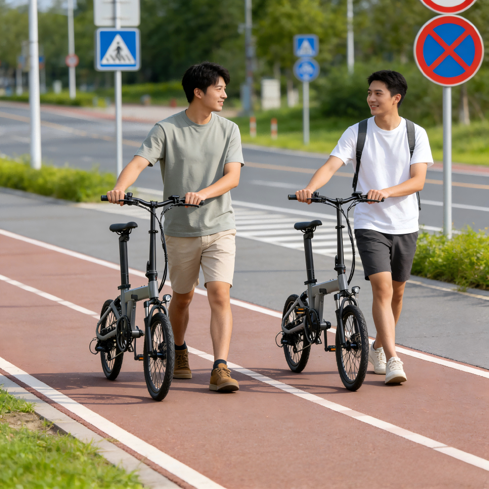 Yangor Y19 Falt-E-Bike – 250W | 48V 15Ah | 20×4,0"