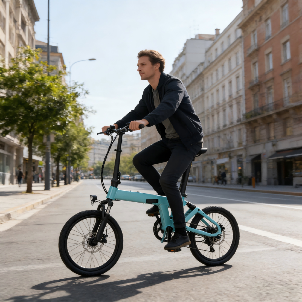 Yangor Y19 Falt-E-Bike – 250W | 48V 15Ah | 20×4,0"