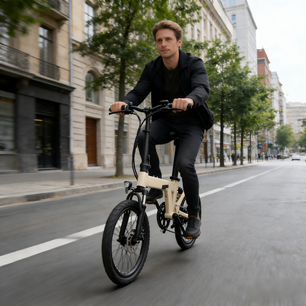 Yangor Y19 Falt-E-Bike – 250W | 48V 15Ah | 20×4,0"