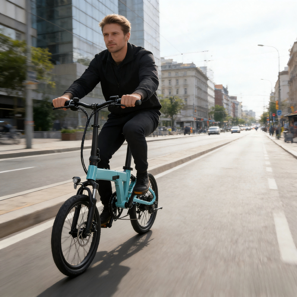 Yangor Y19 Falt-E-Bike – 250W | 48V 15Ah | 20×4,0"