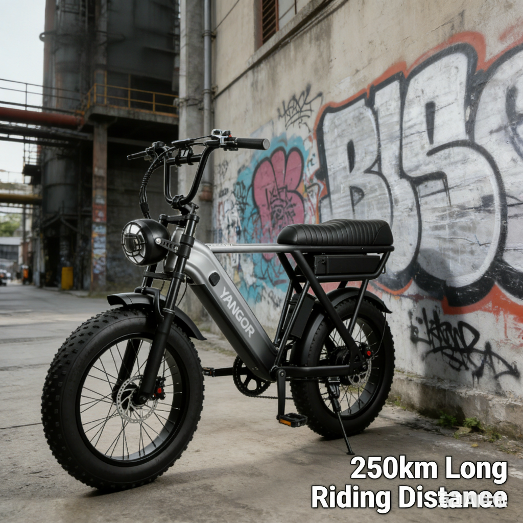 Yangor Y20 Pro Max E-Bike – 250W | 48V 35Ah | 20×4,0" | bis 210 km | Peak 500W
