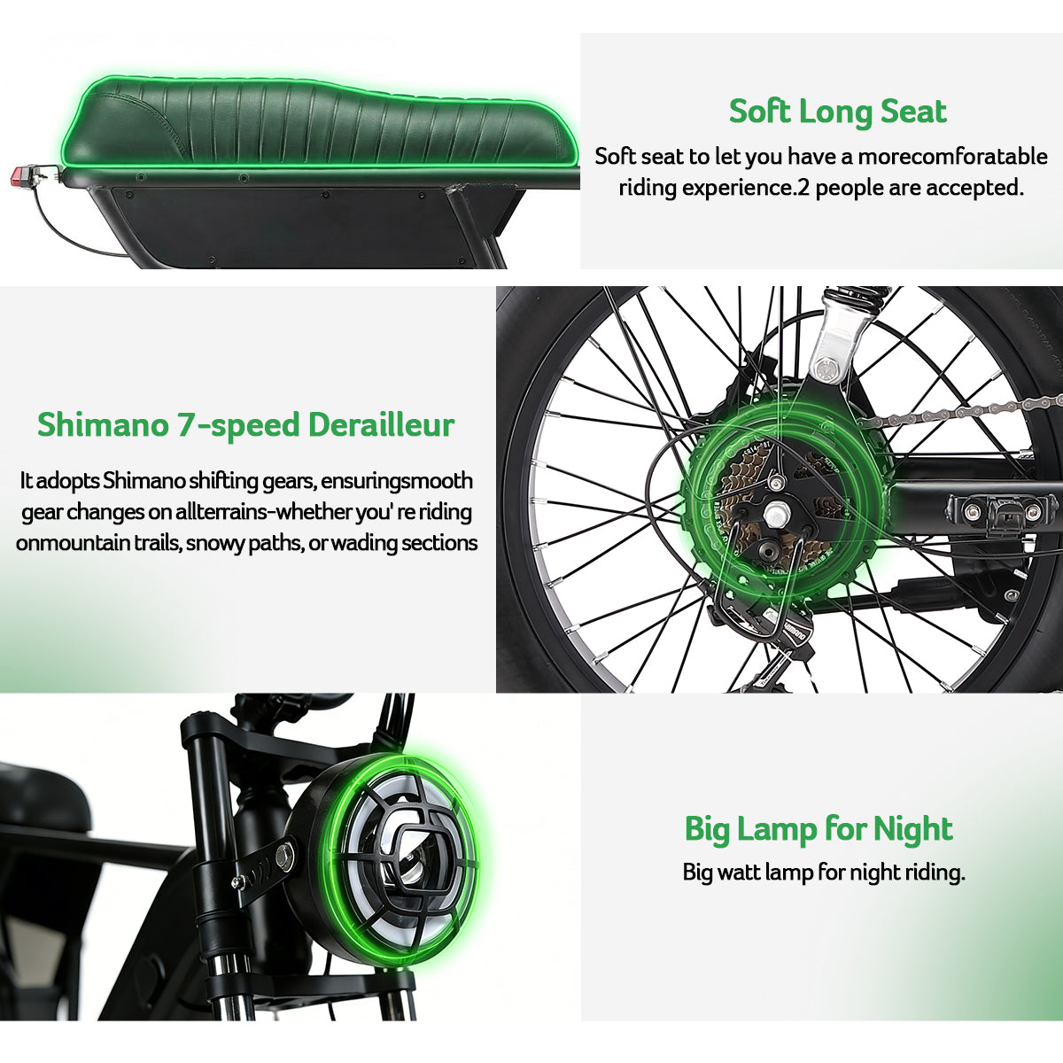 Yangor Y20 E-Bike – 250W | 48V 15Ah | 20×4,0" | Peak 500W