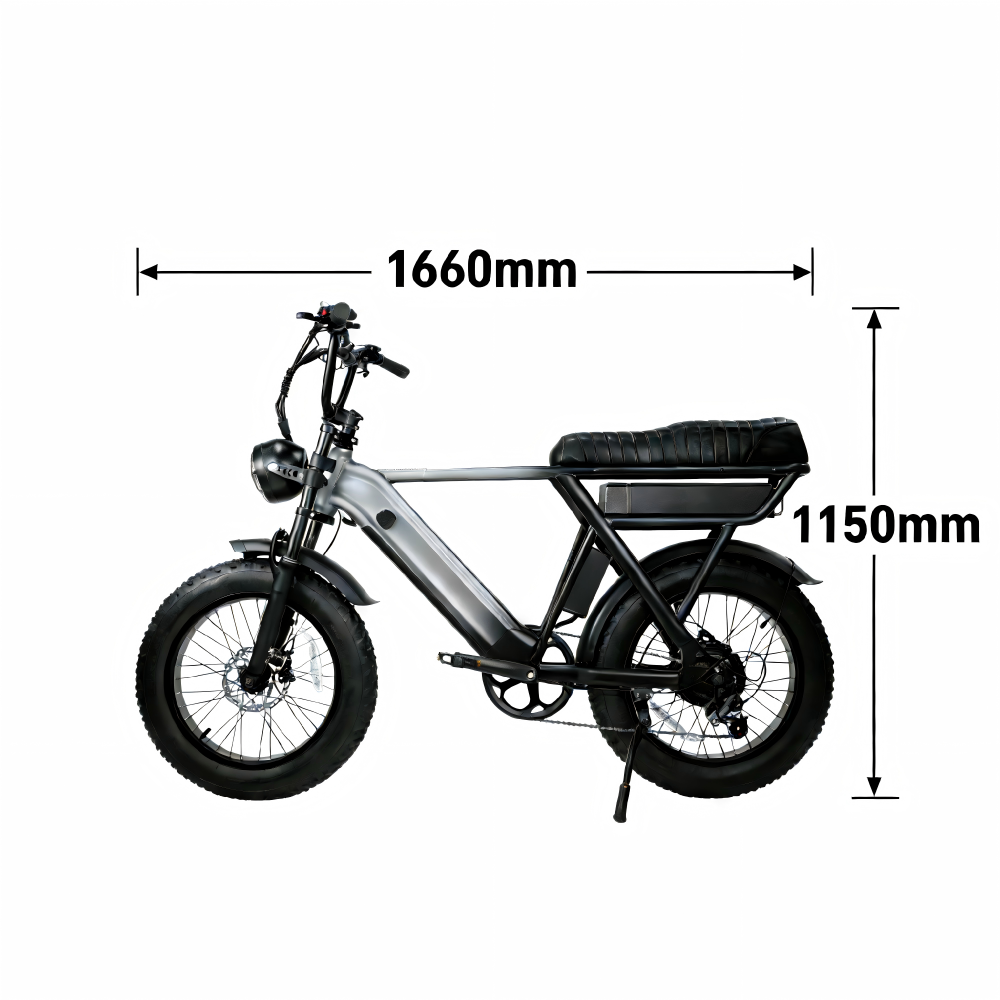 Yangor Y20 Pro Max E-Bike – 250W | 48V 35Ah | 20×4,0" | bis 210 km | Peak 500W