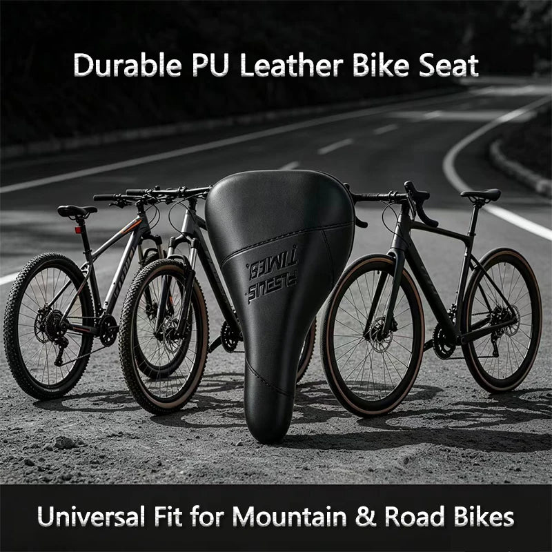 MTB Fahrradsattel Sport Sattel – Komfortabel, Robust & Stylisch – Schwarz