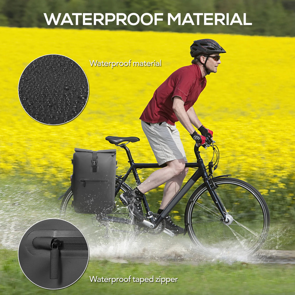 3-in-1 Wasserdichte Fahrrad-Gepäckträgertasche