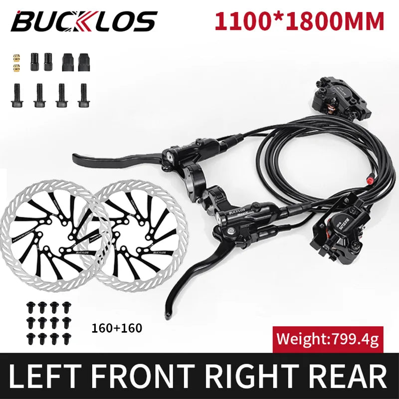 BUCKLOS HD-E635 – Hydraulisches 2-Kolben-Scheibenbremsenset