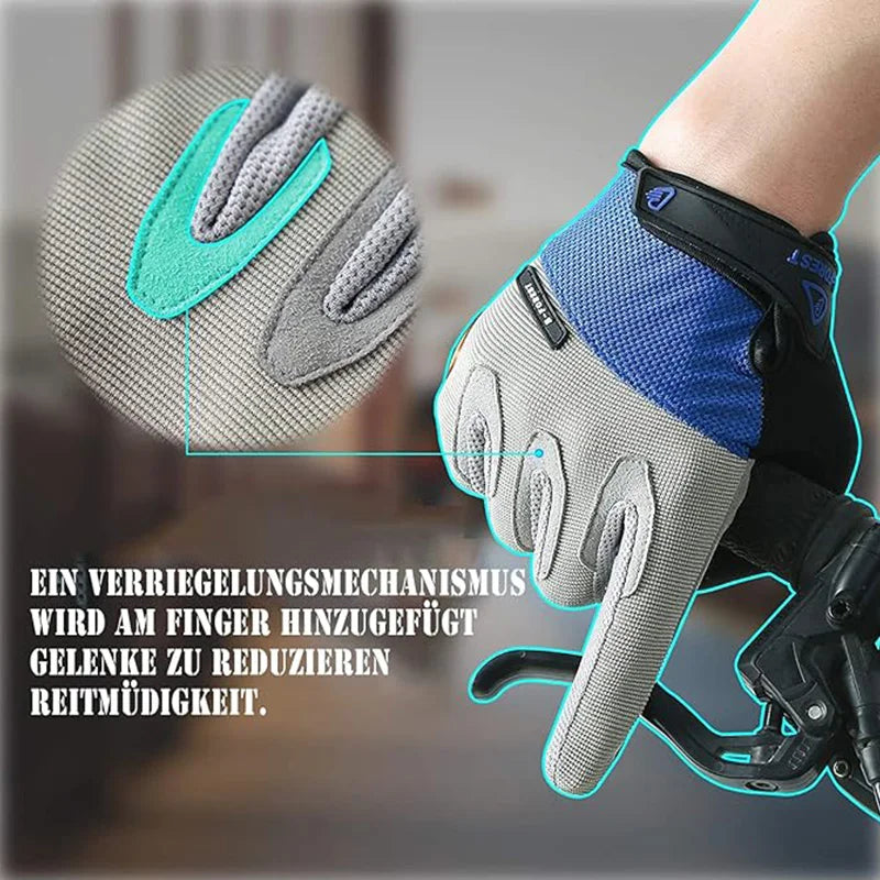 Fahrradhandschuhe Langfinger – Rutschfest & Stoßdämpfend