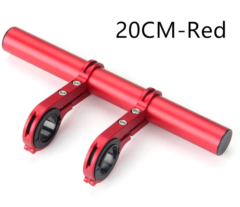 Fahrrad Lenker Erweiterung 10/20/30cm Aluminium Zubehör Halterung MTB Handy Licht