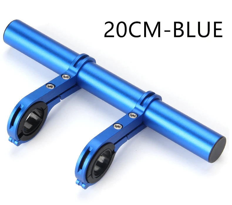 Fahrrad Lenker Erweiterung 10/20/30cm Aluminium Zubehör Halterung MTB Handy Licht