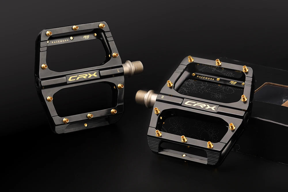 Racework CRX Fahrradpedale Aluminium – Rutschfest & Ultraleicht | MTB & E-Bike