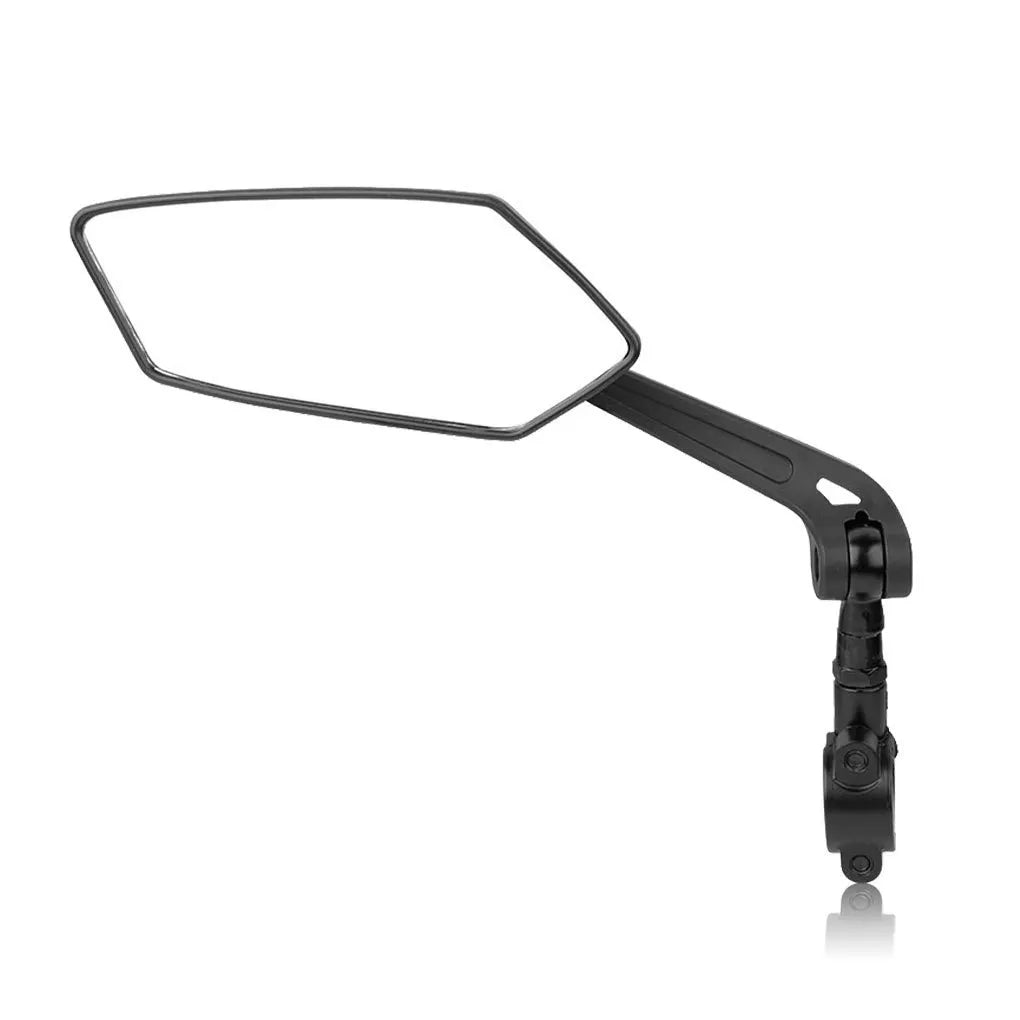 Fahrrad Rückspiegel 360° verstellbar – Rückspiegel für Fahrrad & E-Bike – Convex-Glas – Schwarz