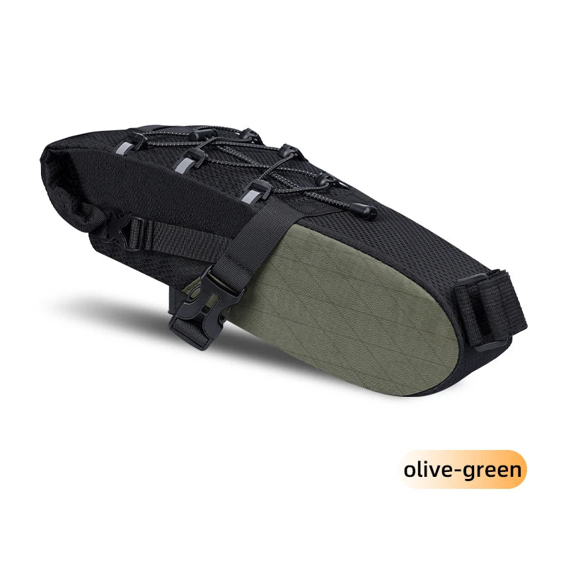 Fahrradtasche 5,8 L – große Satteltasche mit Erweiterungsfunktion