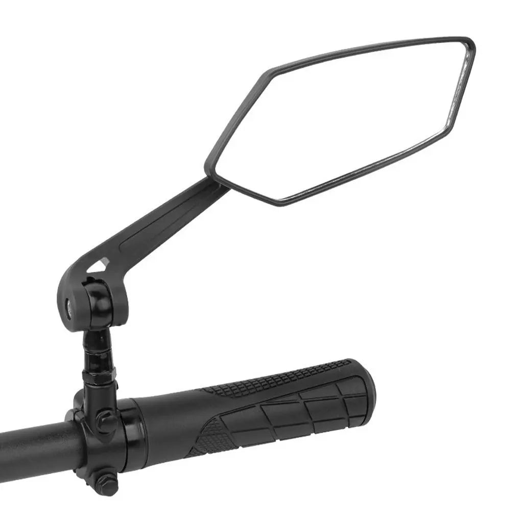 Fahrrad Rückspiegel 360° verstellbar – Rückspiegel für Fahrrad & E-Bike – Convex-Glas – Schwarz