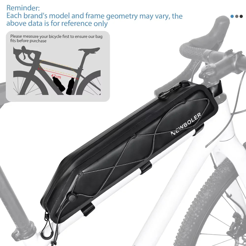 2L Fahrrad-Rahmentasche – wasserdicht & ultraleicht
