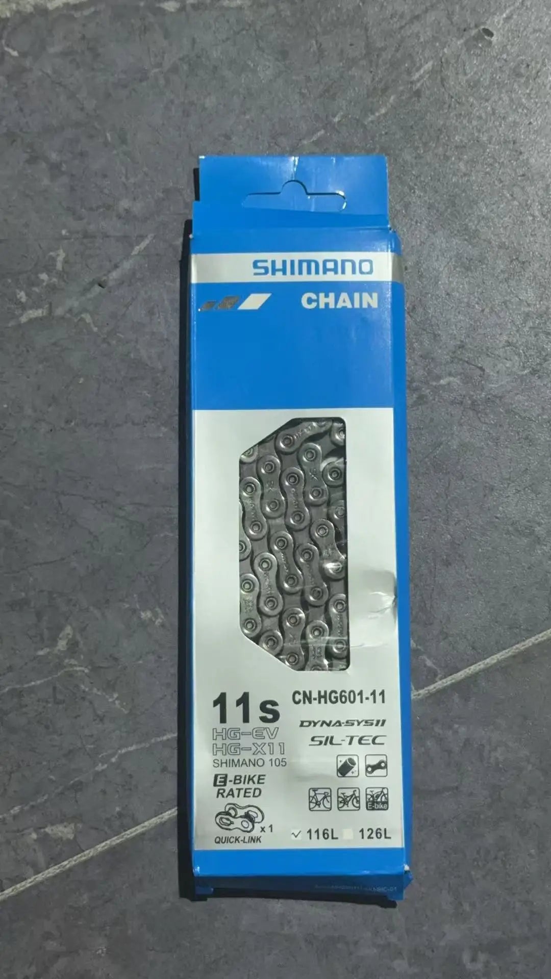 Fahrradkette 6–12-fach MTB Rennrad – HG-Serie – 116/126 Glieder – verschiedene Varianten