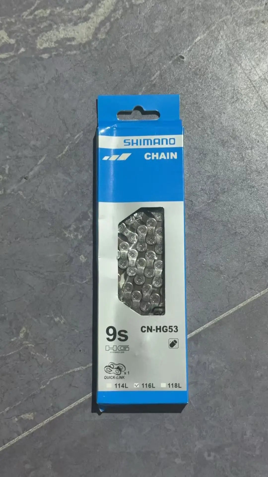 Fahrradkette 6–12-fach MTB Rennrad – HG-Serie – 116/126 Glieder – verschiedene Varianten