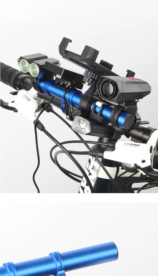 Fahrrad Lenker Erweiterung 10/20/30cm Aluminium Zubehör Halterung MTB Handy Licht