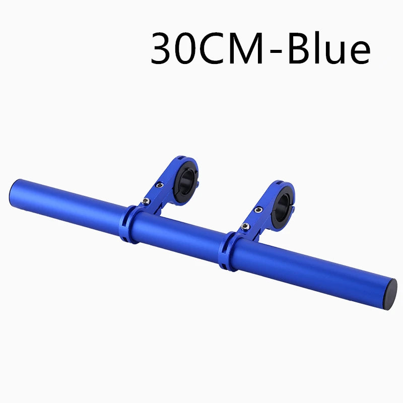 Fahrrad Lenker Erweiterung 10/20/30cm Aluminium Zubehör Halterung MTB Handy Licht
