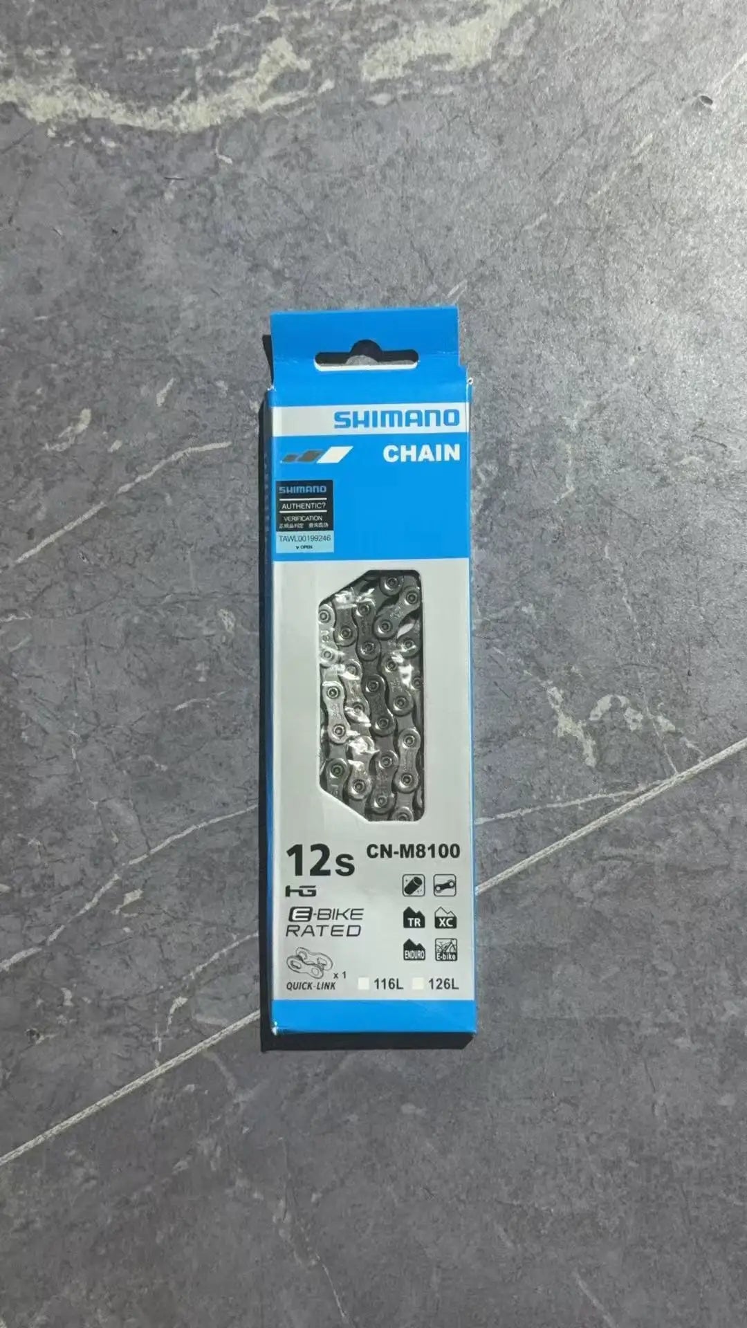 Fahrradkette 6–12-fach MTB Rennrad – HG-Serie – 116/126 Glieder – verschiedene Varianten