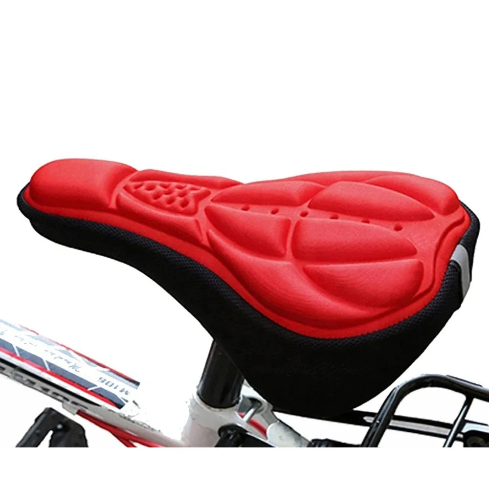 3D Sattelauflage Fahrradsattel – Komfort Sitzpolster für MTB, E-Bike & Trekking