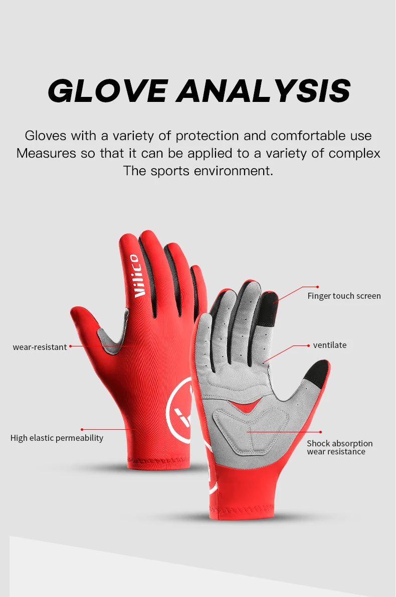 Touchscreen Fahrrad-Handschuhe – Komfort & Schutz beim Radfahren