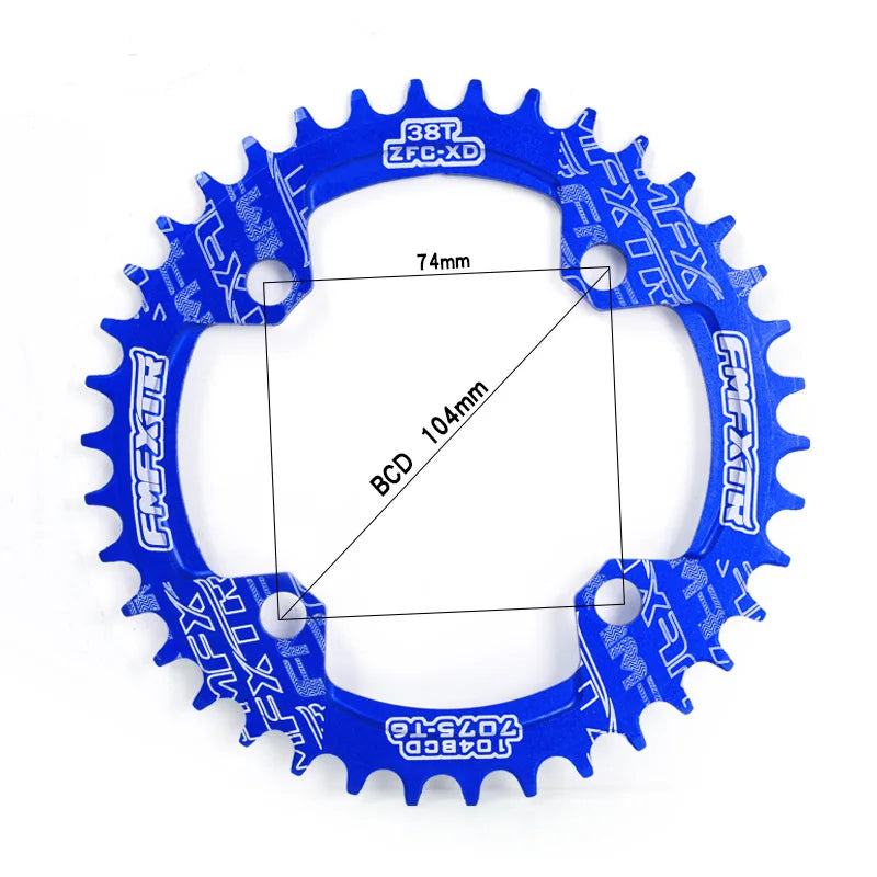 CNC Fahrrad-Kettenblatt 104 BCD – 32T–42T – MTB / E-Bike