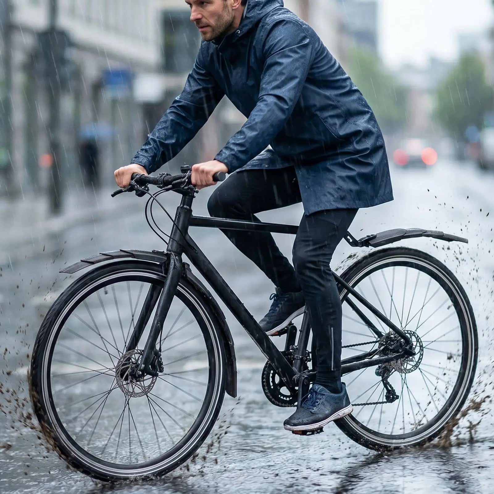 Fahrrad Schutzblech Set vorne & hinten – Verstellbar, Spritzschutz & MTB/E-Bike