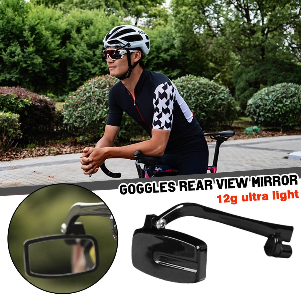 Fahrradbrillen-Rückspiegel – verstellbarer 360° Rückblick
