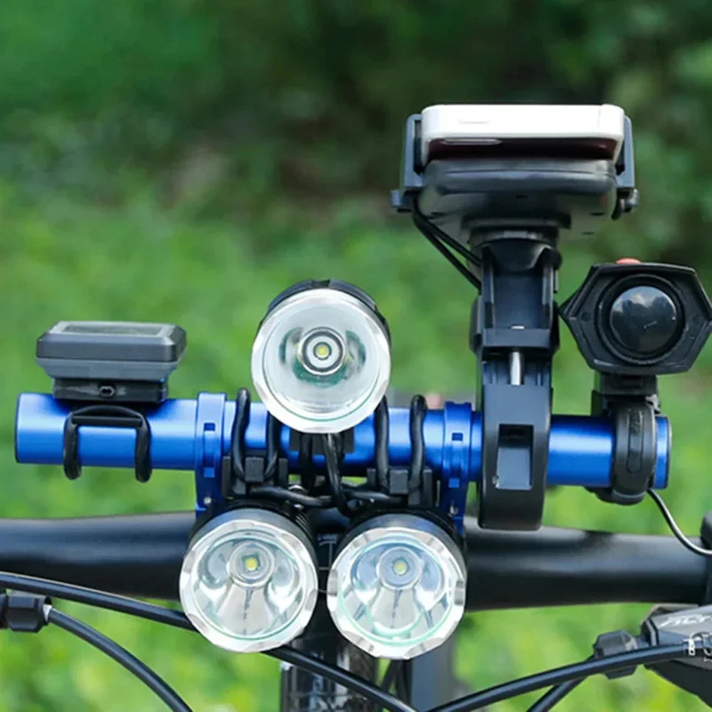 Fahrrad Lenker Erweiterung 10/20/30cm Aluminium Zubehör Halterung MTB Handy Licht