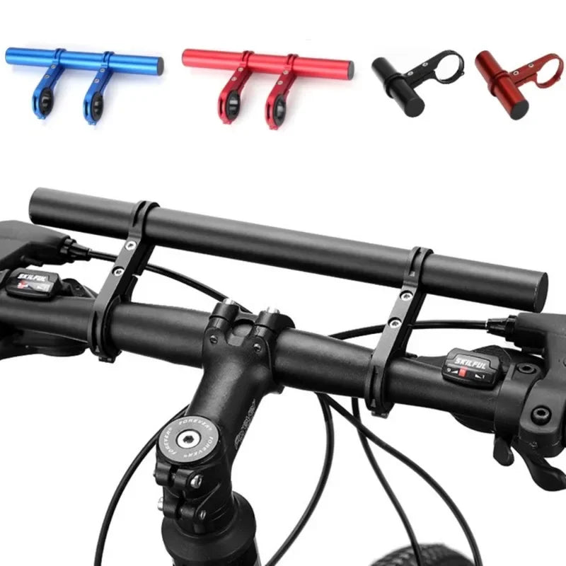 Fahrrad Lenker Erweiterung 10/20/30cm Aluminium Zubehör Halterung MTB Handy Licht