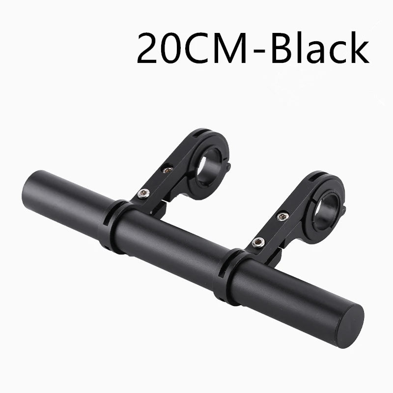 Fahrrad Lenker Erweiterung 10/20/30cm Aluminium Zubehör Halterung MTB Handy Licht