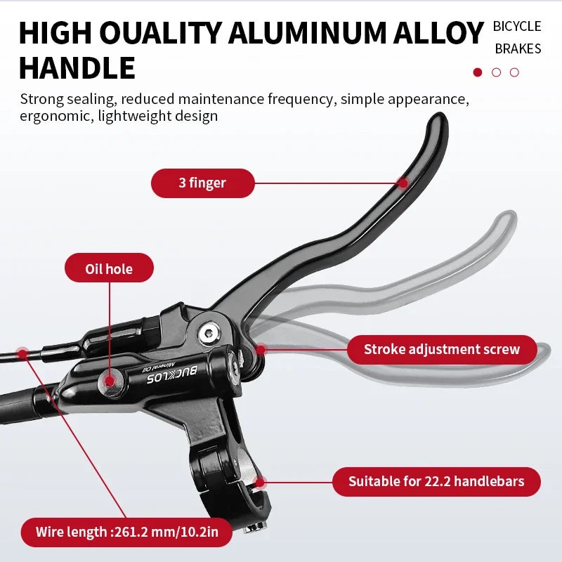 BUCKLOS HD-E635 – Hydraulisches 2-Kolben-Scheibenbremsenset