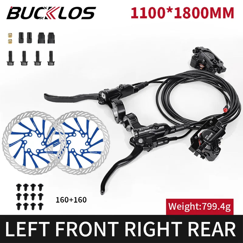 BUCKLOS HD-E635 – Hydraulisches 2-Kolben-Scheibenbremsenset