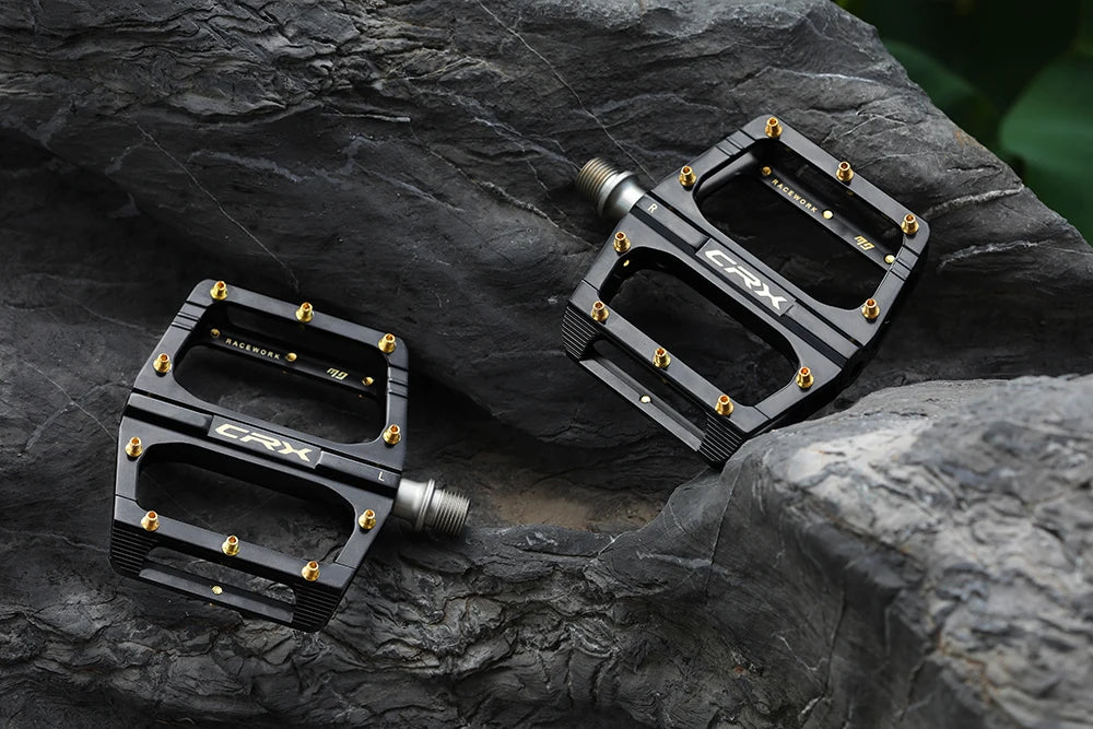 Racework CRX Fahrradpedale Aluminium – Rutschfest & Ultraleicht | MTB & E-Bike