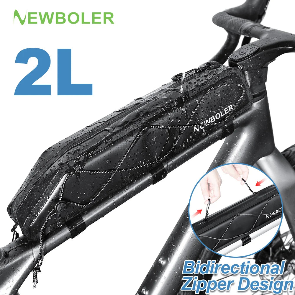 2L Fahrrad-Rahmentasche – wasserdicht & ultraleicht
