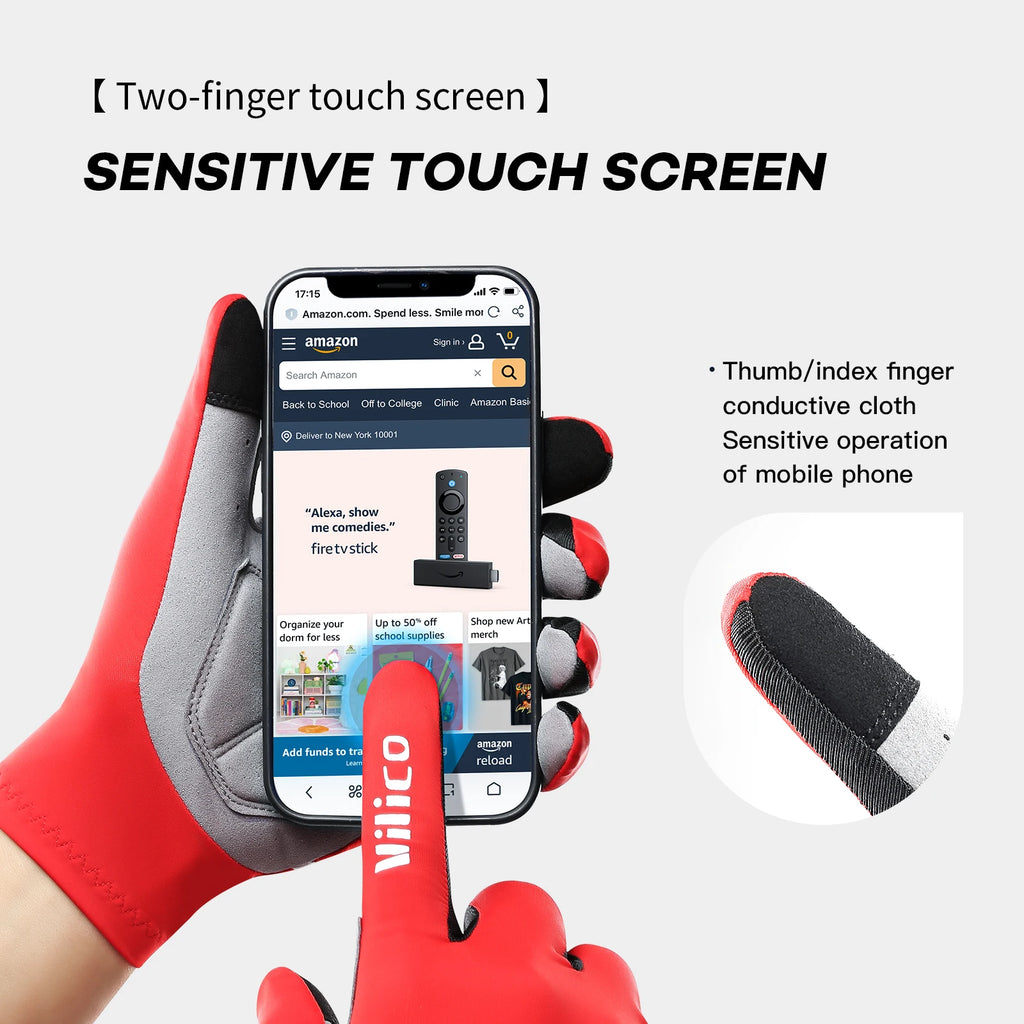 Touchscreen Fahrrad-Handschuhe – Komfort & Schutz beim Radfahren