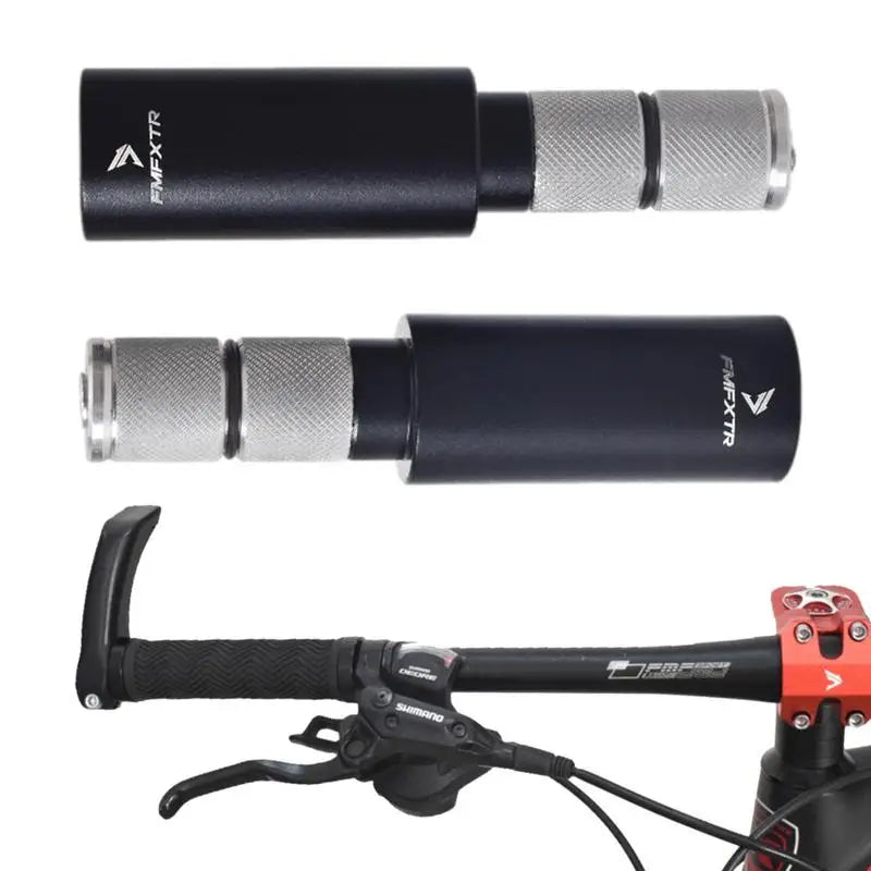 Fahrrad Lenkerverlängerung aus Aluminium – bis 10 cm mehr Platz für Handy, GPS & Licht