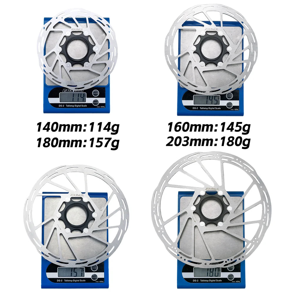ZRACE Z1 Center Lock Bremsscheibe 140/160/180/203 mm MTB Rennrad Fahrrad