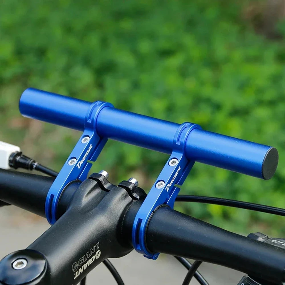 Fahrrad Lenker Erweiterung 10/20/30cm Aluminium Zubehör Halterung MTB Handy Licht