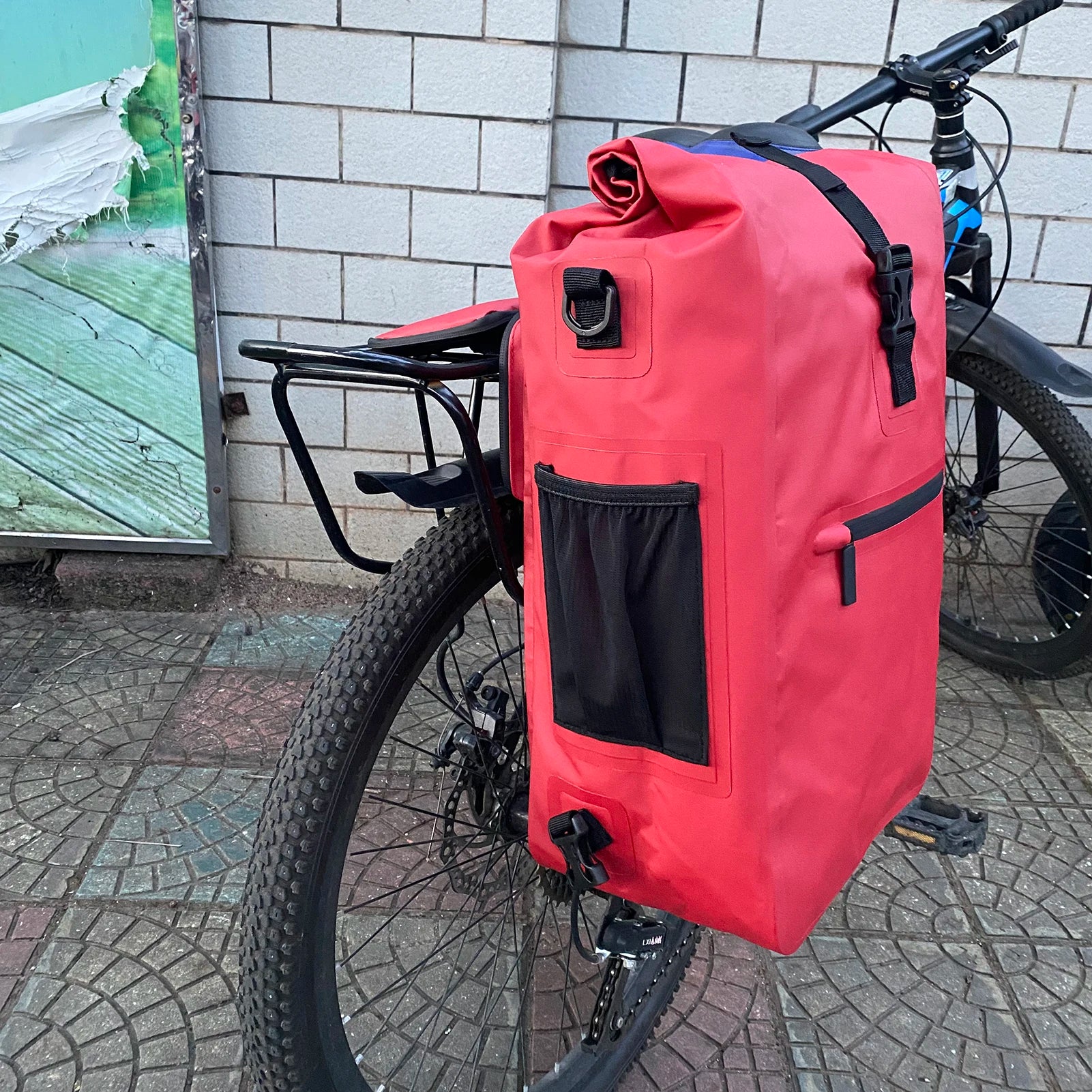 3-in-1 Wasserdichte Fahrrad-Gepäckträgertasche