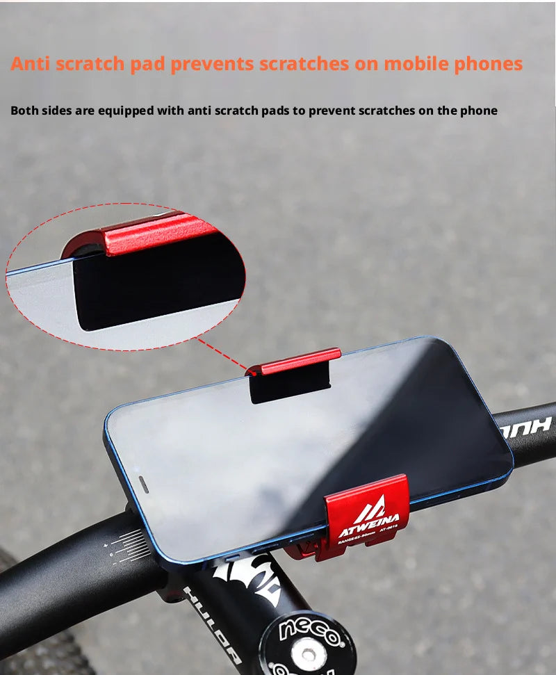 Premium Aluminium Fahrrad-Handyhalterung