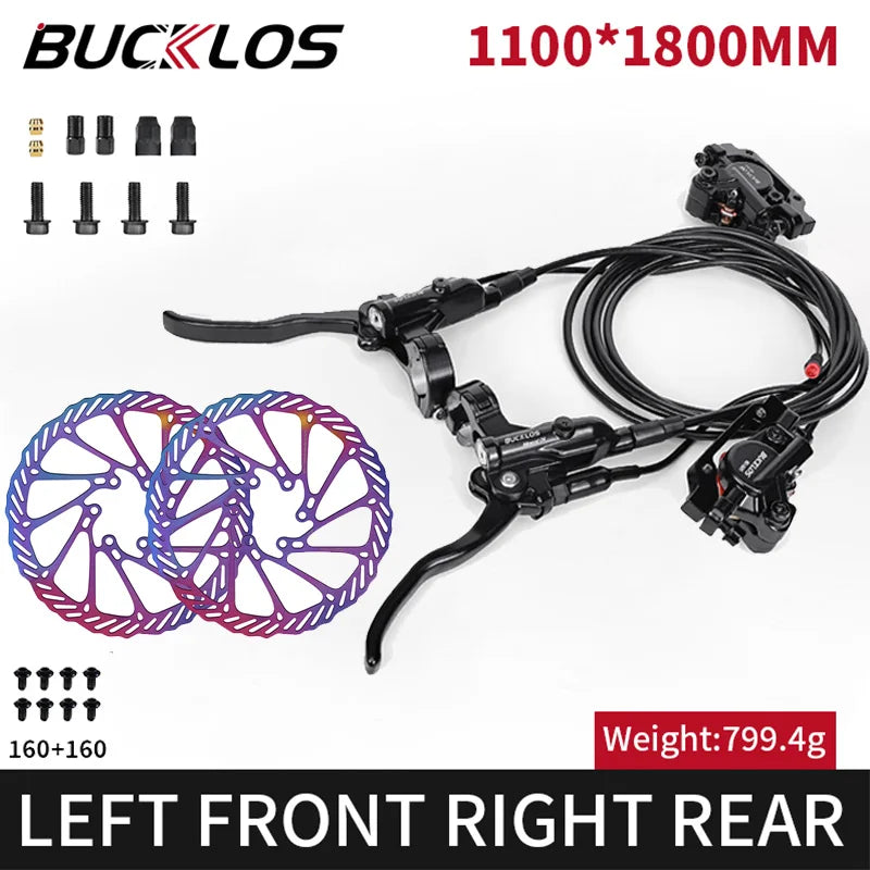 BUCKLOS HD-E635 – Hydraulisches 2-Kolben-Scheibenbremsenset