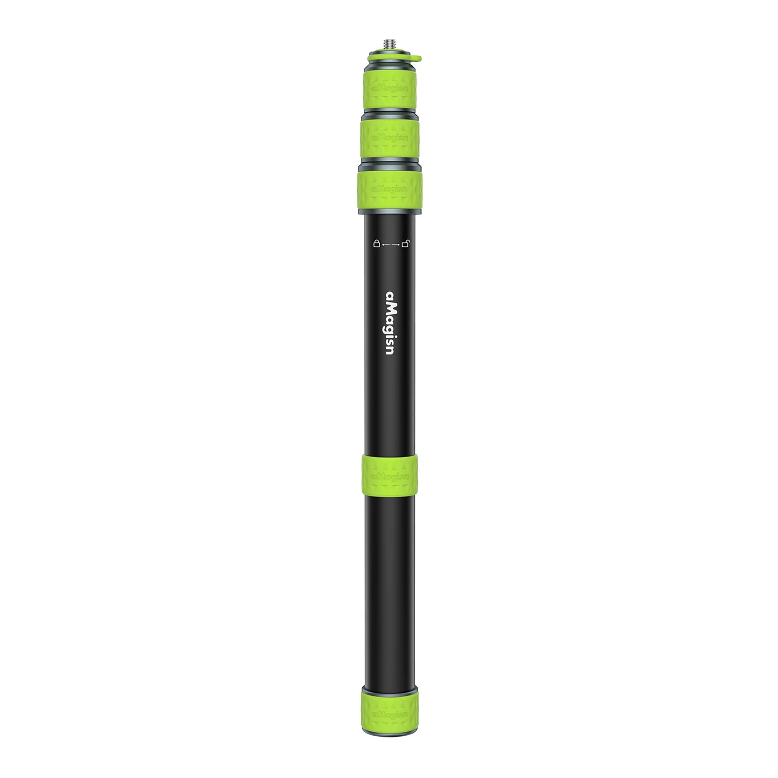 Premium Motorrad & Fahrrad 110 cm Actioncam Selfie Stick – Insta360 / GoPro