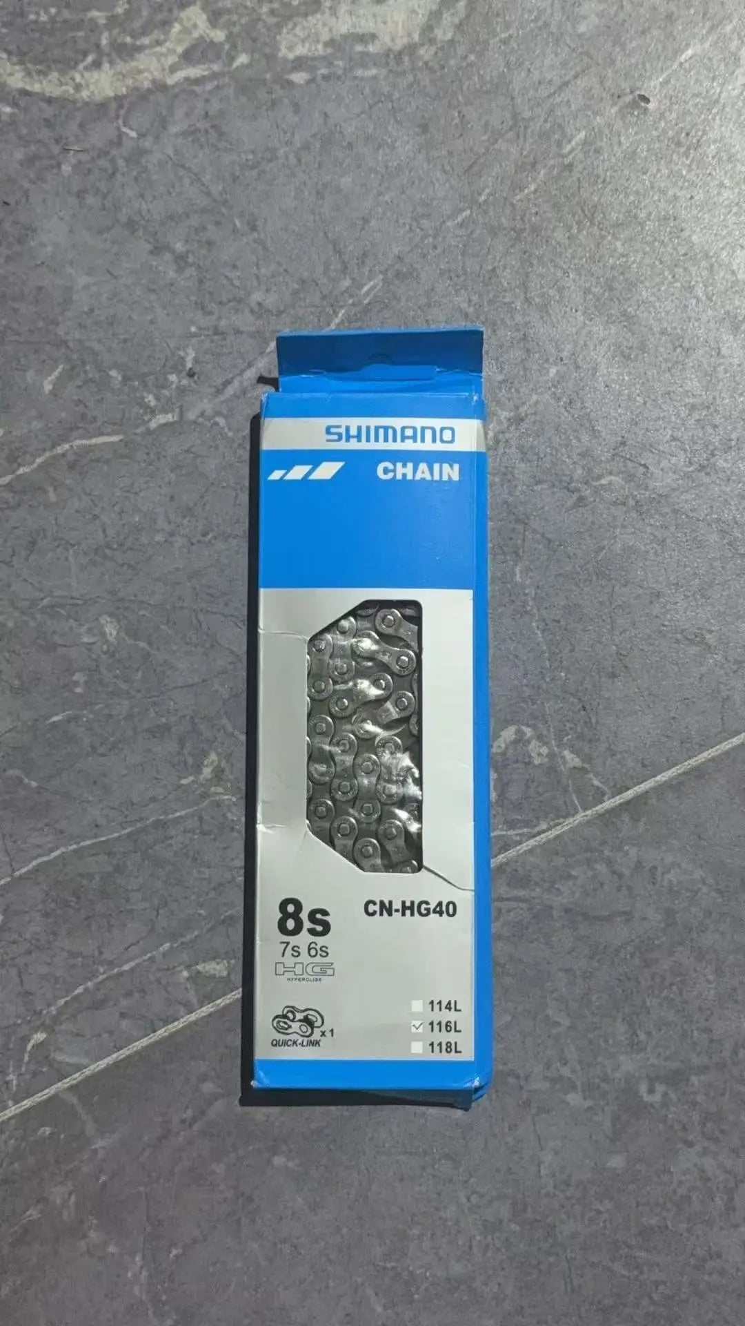 Fahrradkette 6–12-fach MTB Rennrad – HG-Serie – 116/126 Glieder – verschiedene Varianten