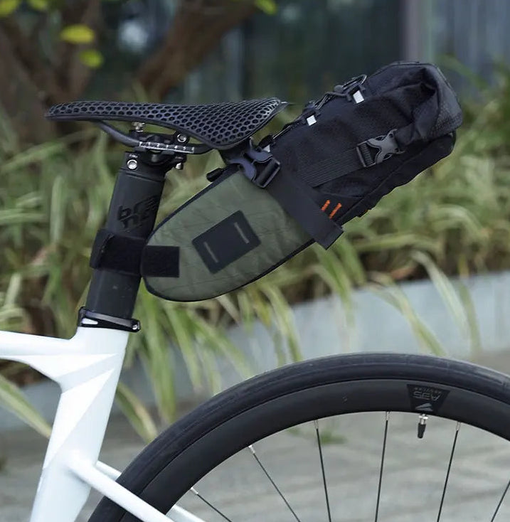 Fahrradtasche 5,8 L – große Satteltasche mit Erweiterungsfunktion