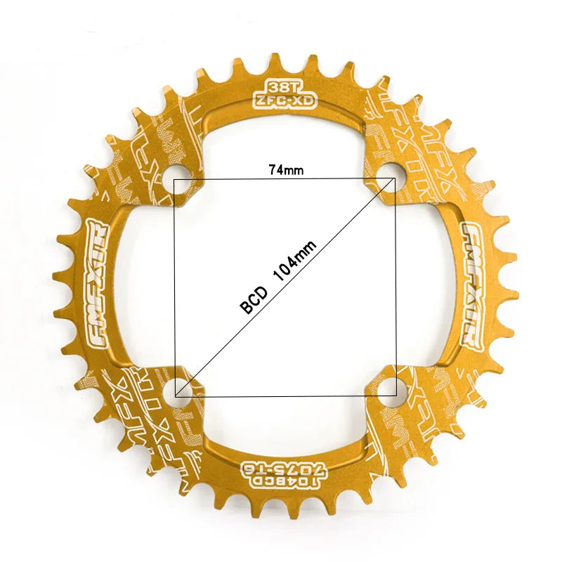 CNC Fahrrad-Kettenblatt 104 BCD – 32T–42T – MTB / E-Bike