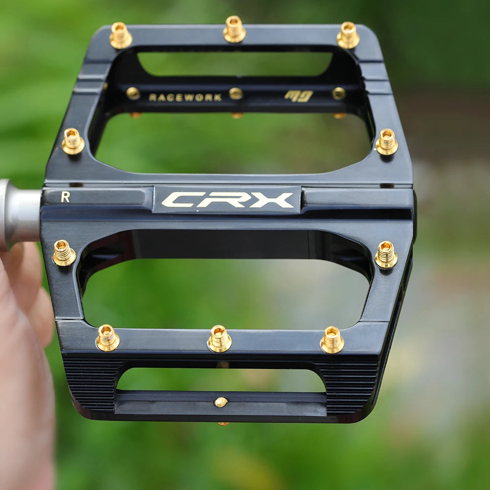 Racework CRX Fahrradpedale Aluminium – Rutschfest & Ultraleicht | MTB & E-Bike