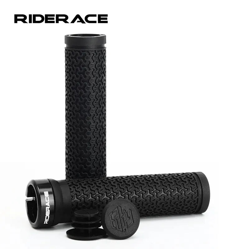 MTB Fahrradgriffe Lock-On – Rutschfeste Lenkergriffe aus Gummi – 22,2 mm