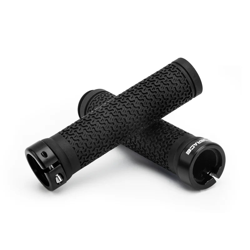MTB Fahrradgriffe Lock-On – Rutschfeste Lenkergriffe aus Gummi – 22,2 mm