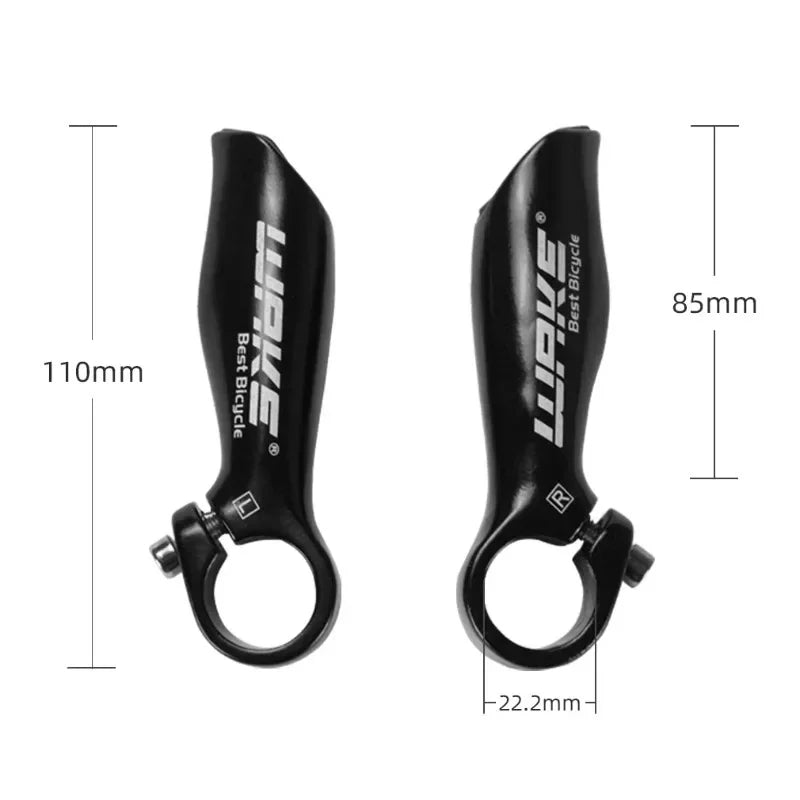 Fahrrad Lenkerhörnchen aus Aluminium – Ergonomische Bar Ends für MTB & Trekking